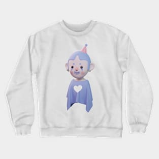 cute soft clown Crewneck Sweatshirt